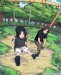 Sasuke a Itachi na houpačce